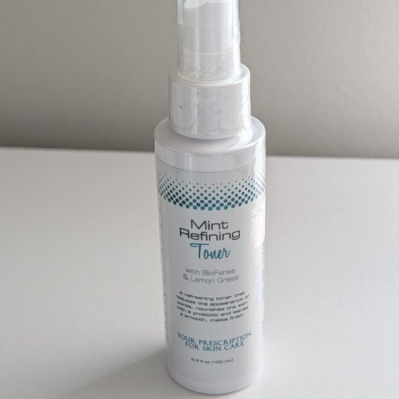 Skin Script Mint Refining Toner Lemon Grass 3.3 Fl Oz New SEALED - Picture 2 of 7